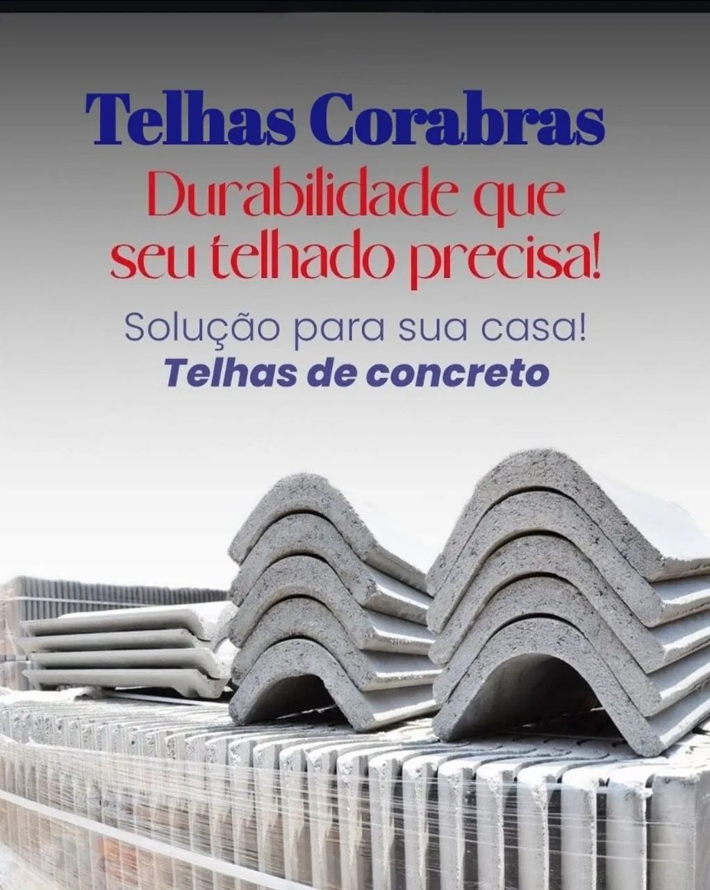 TELHAS DE CONCRETO CORABRAS  