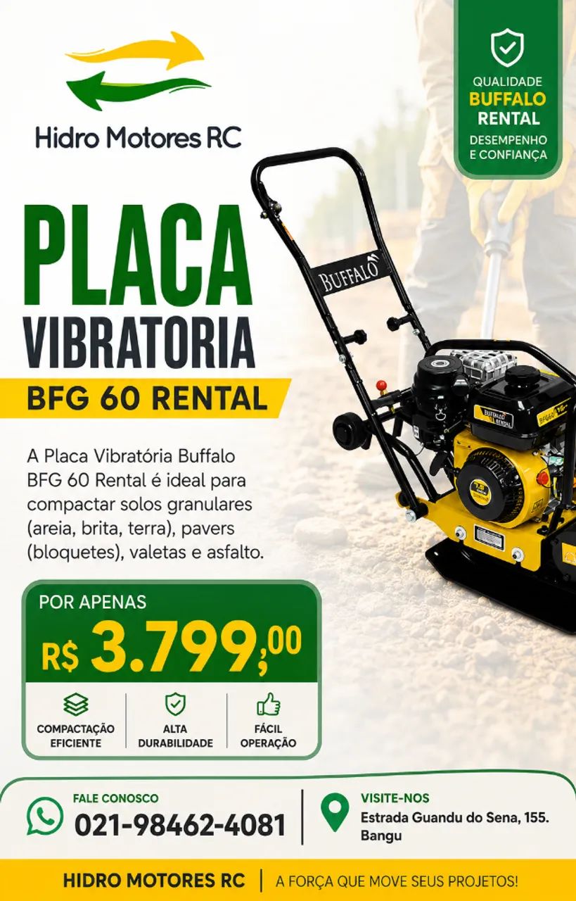 Placa Vibratória
