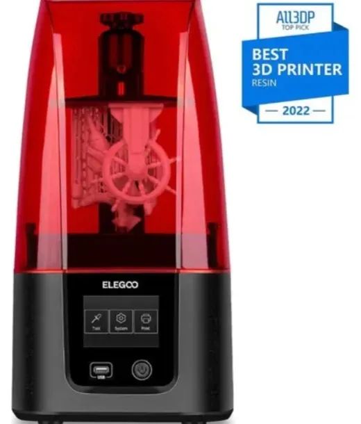 VENDO - Elegoo Mars 3 Pro é uma impressora 3D de resina MSLA com tela LCD mono 4K e volume