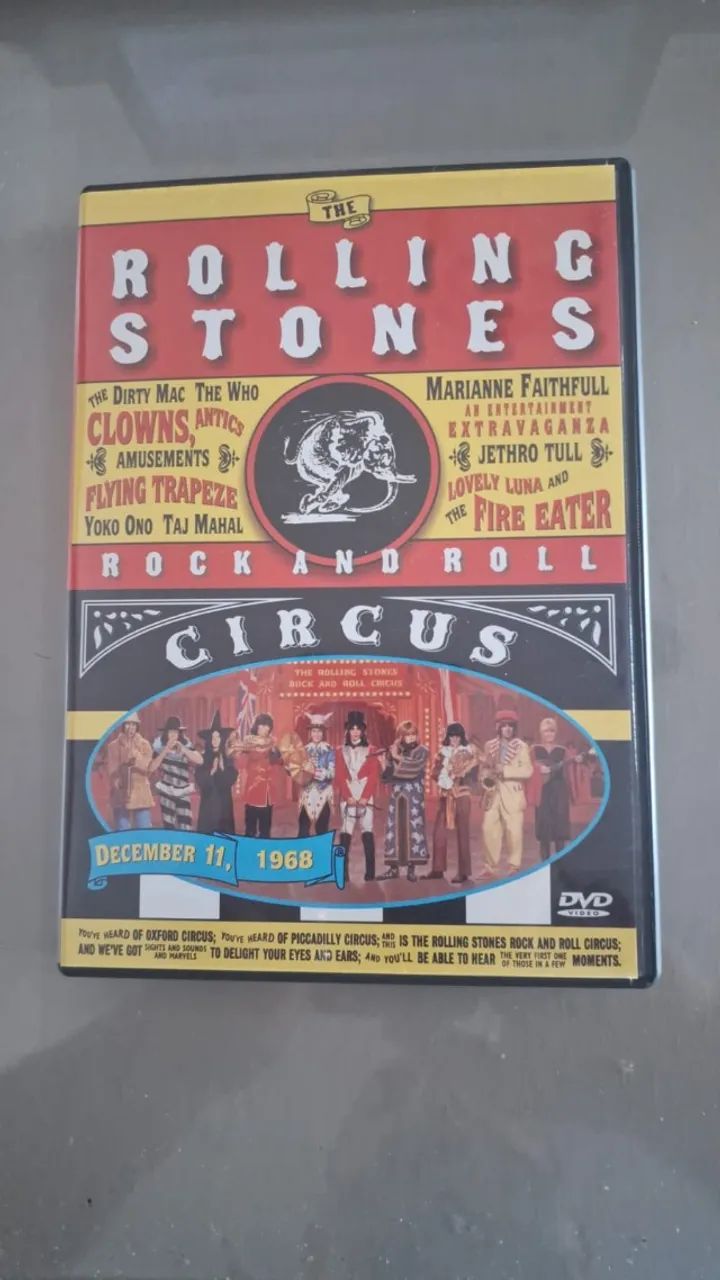 DVD Rolling Stones Circus