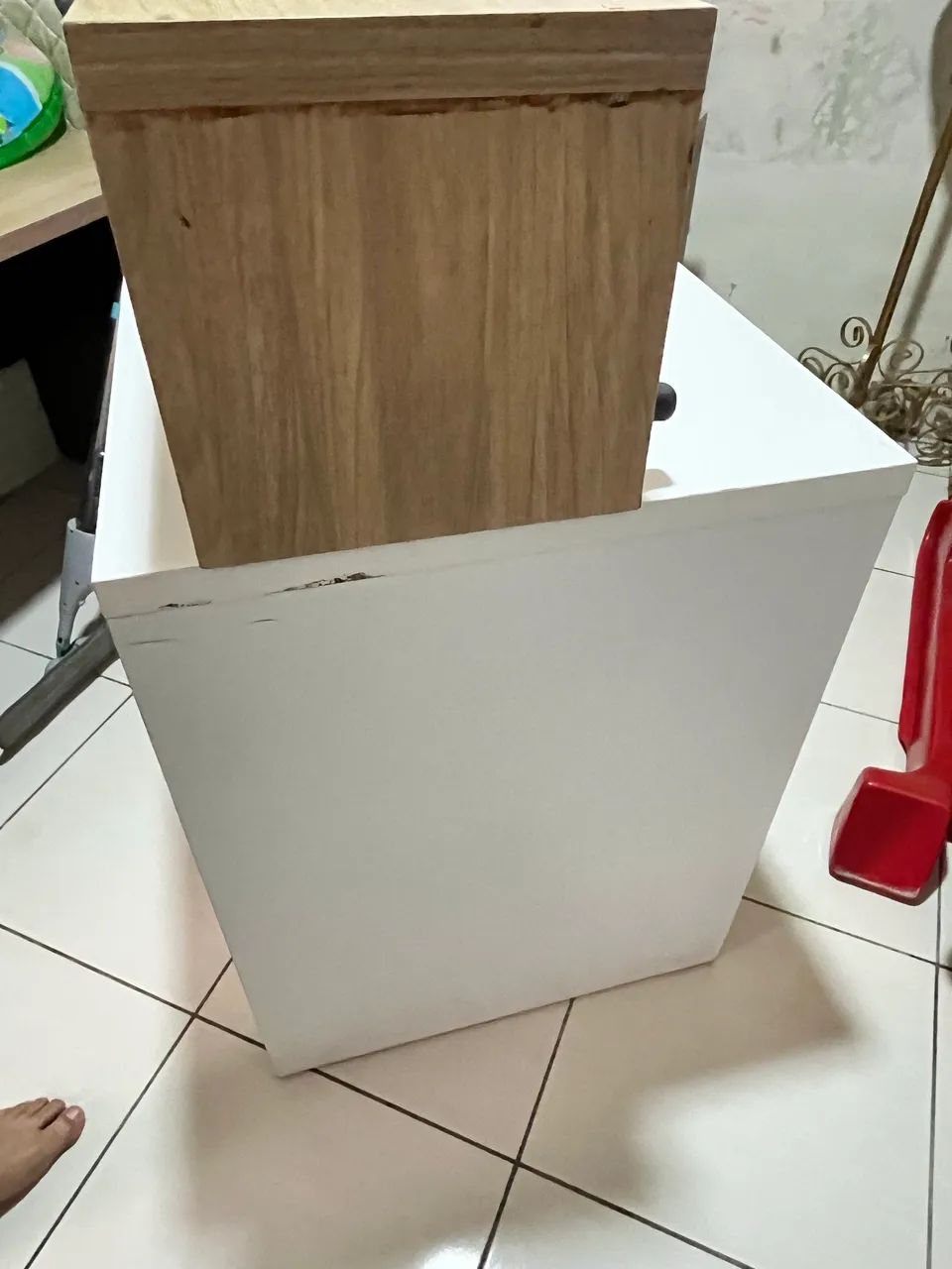 Balcão bege com branco  - Foto 3