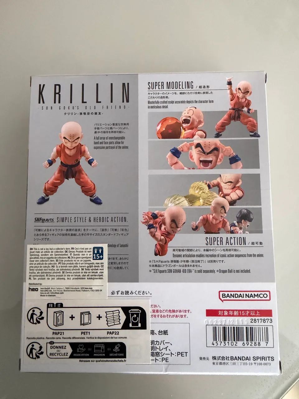 Sh Figuarts kuririn lançamento lacrado  - Foto 2