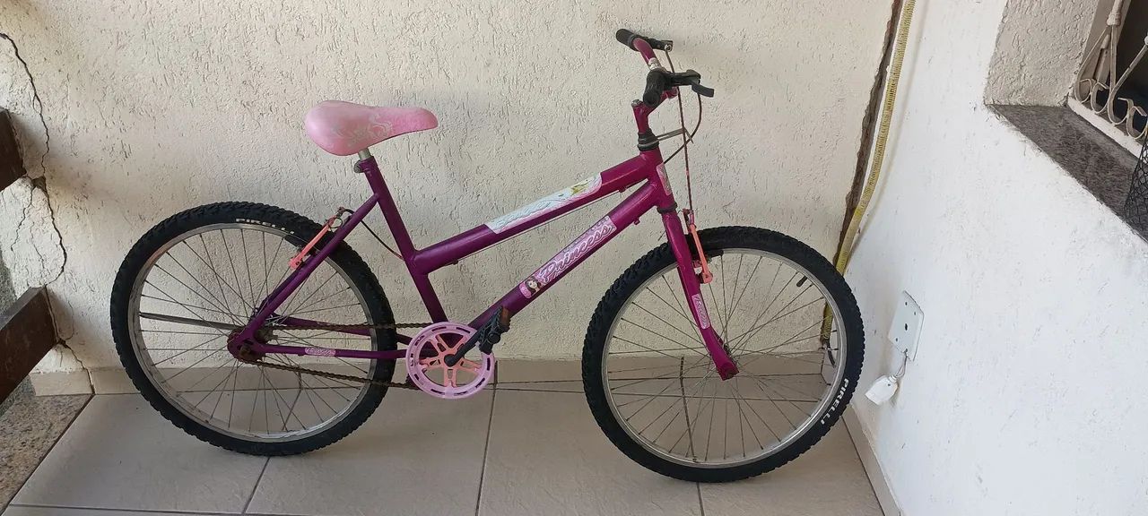 Bike Rosa muito nova 