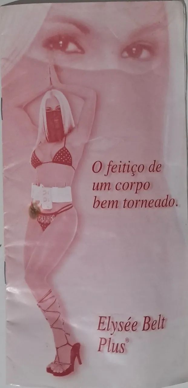 Aparelho Ginástica Elysée Belt Plus Anos 2000 C/ Manual E Bolsa - Funcionando - Foto 3