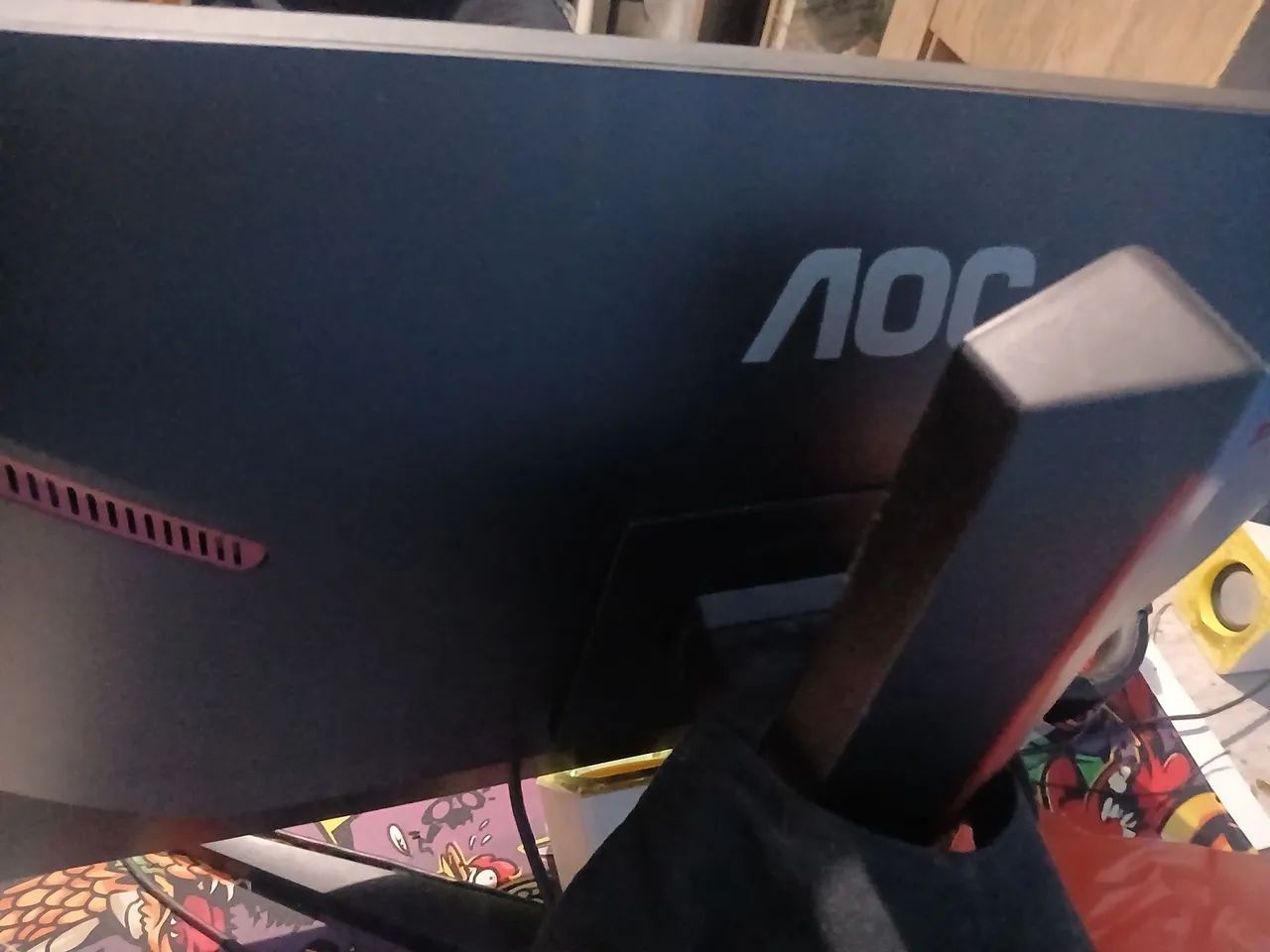 monitor 240hz aoc em perfeito estado - Foto 3