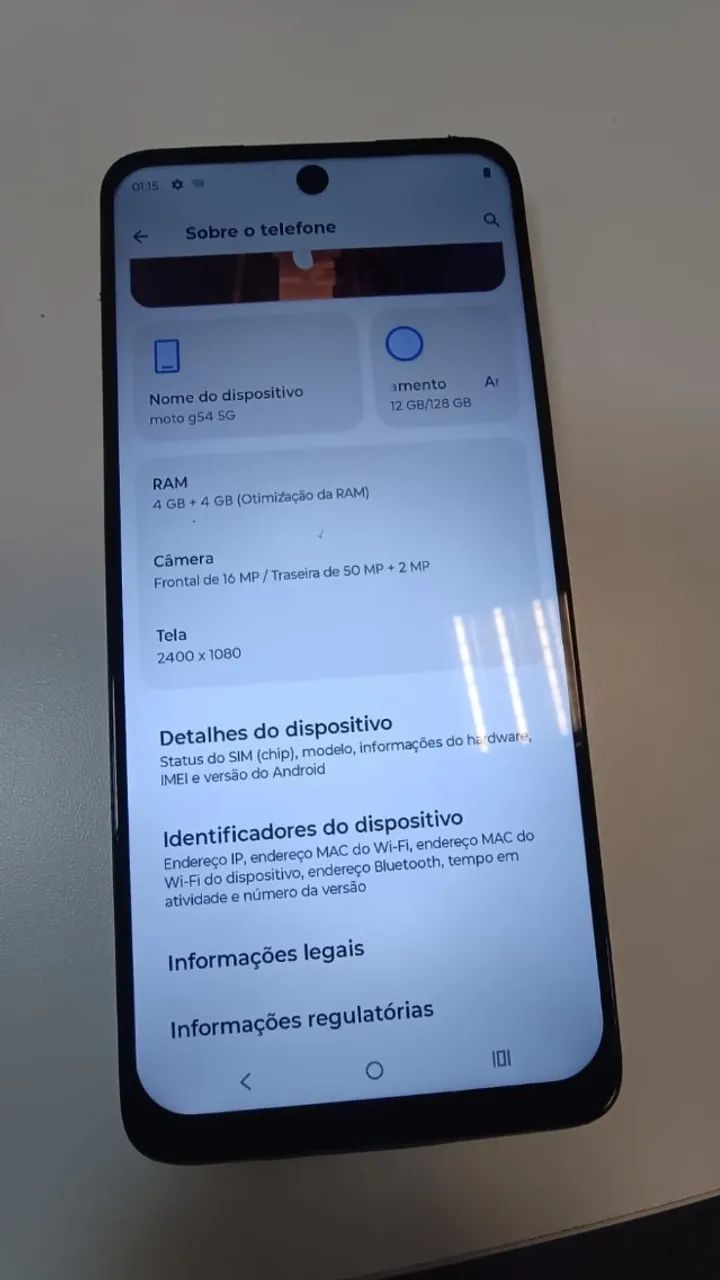 Moto G54 128g 4 ram - Foto 2
