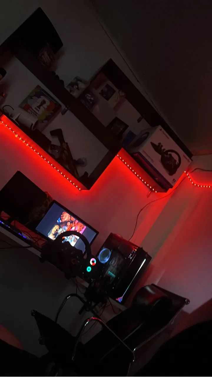 Pc gamer + volante g29 + shifter