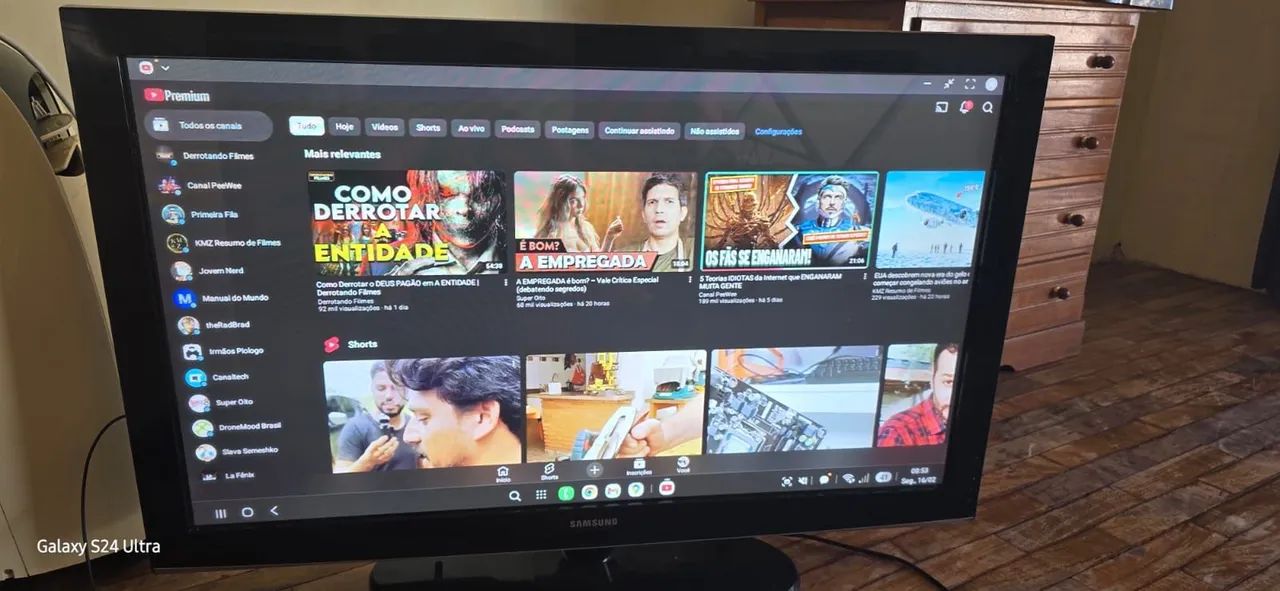 TV de plasma Samsung 50 polegadas 