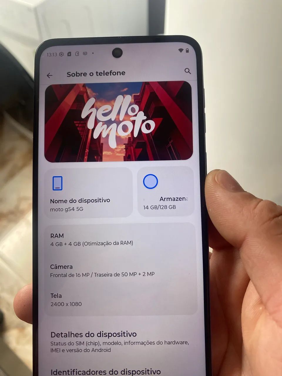 Smartphone Motorola G54 5G