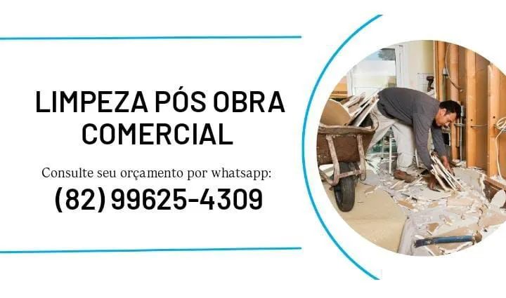 Limpeza pós obra