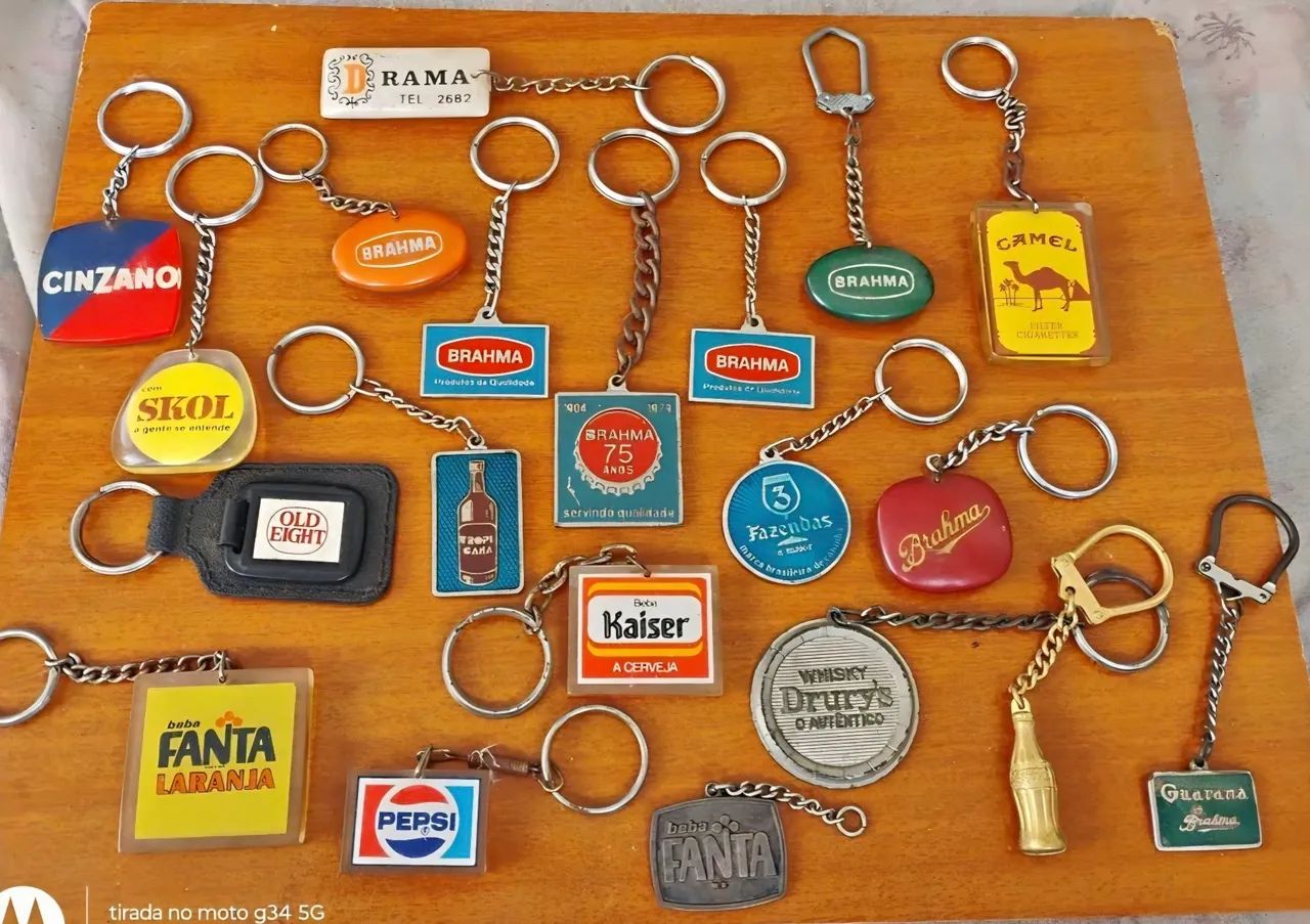Chaveiros antigos VINTAGE 