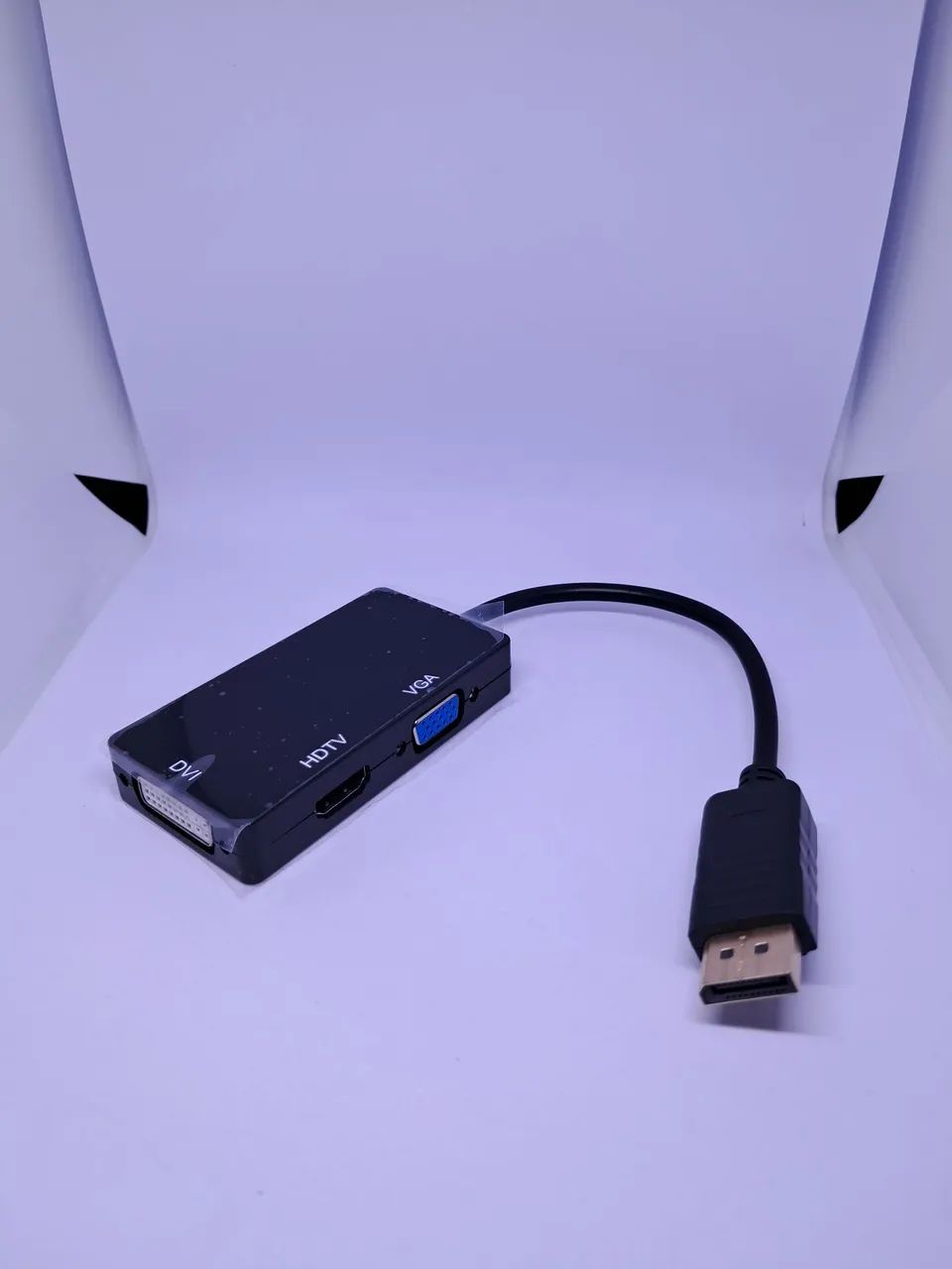 Cabo Adaptador DP para HDMI Compatível Com VGA e DVI - Foto 6