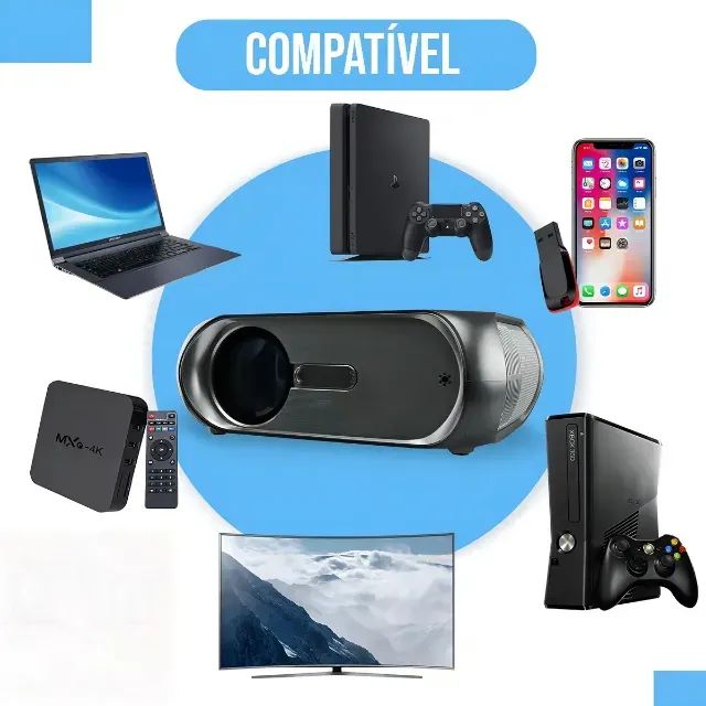 Projetor com Wifi e Espelhamento - Foto 4