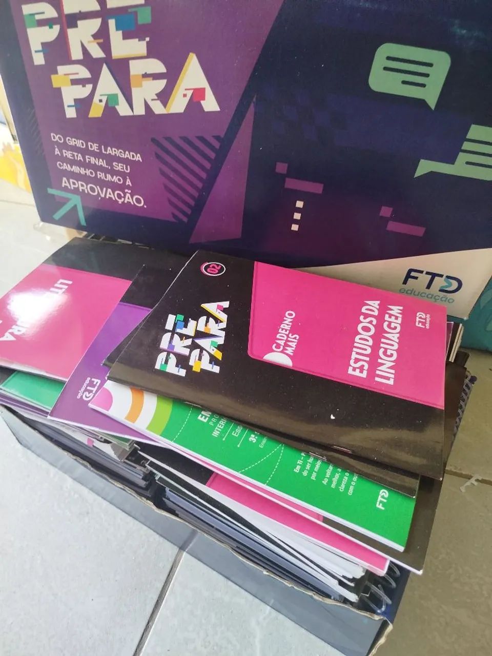 Livros ftd PREPARA 3 ano ensino médio