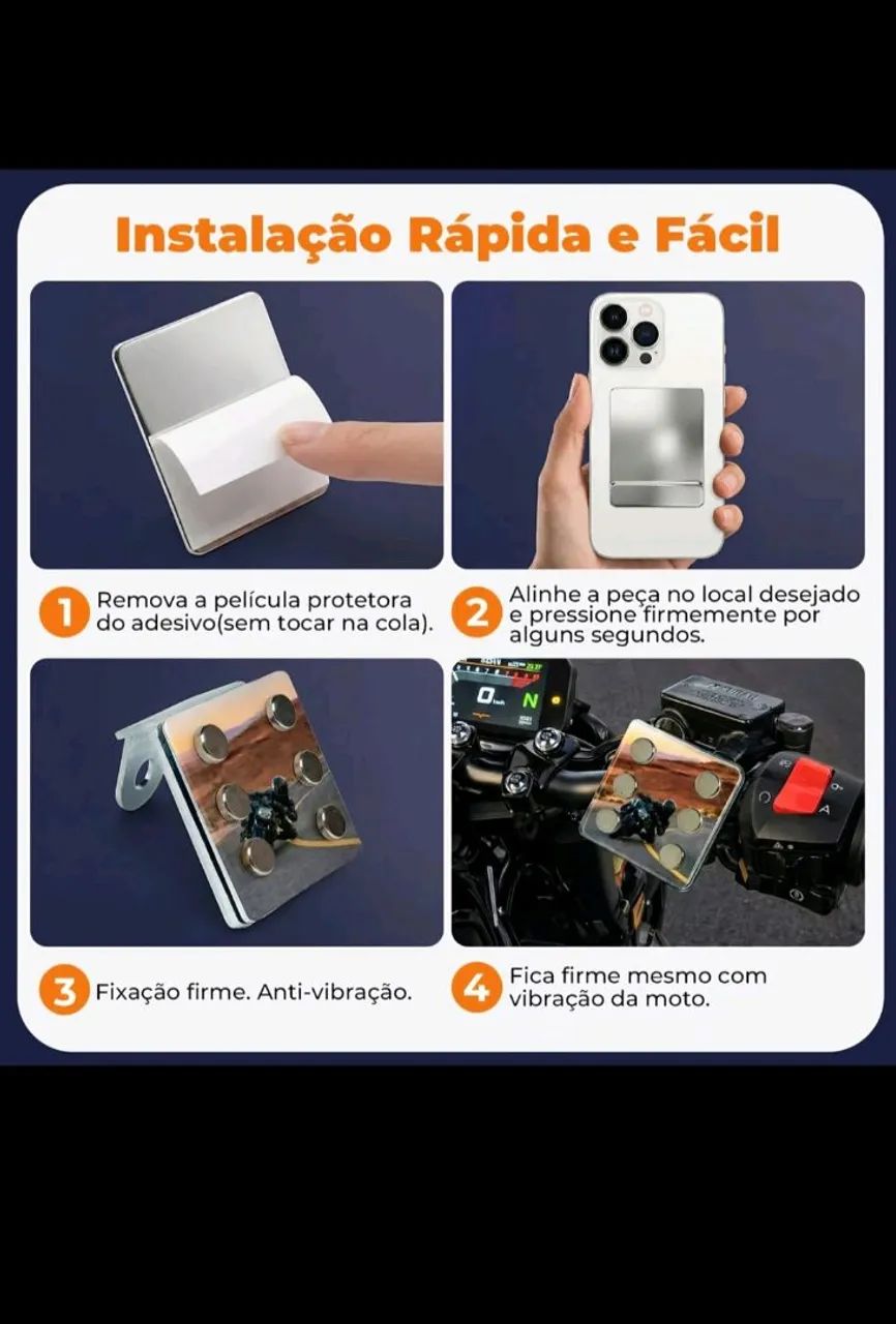 SUPORTE DE IMÃ  - Foto 5