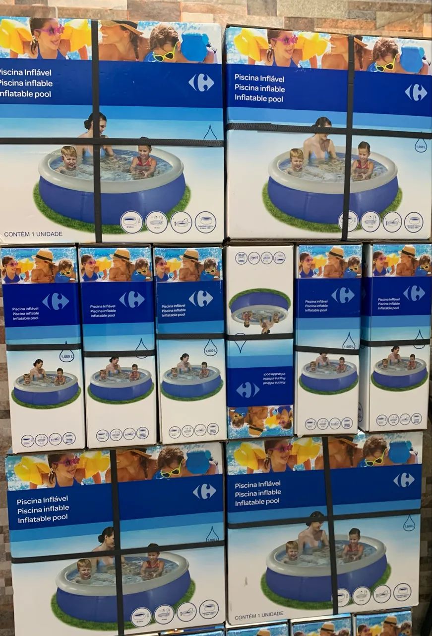 Piscina inflavel 1000 L (NOVAS)