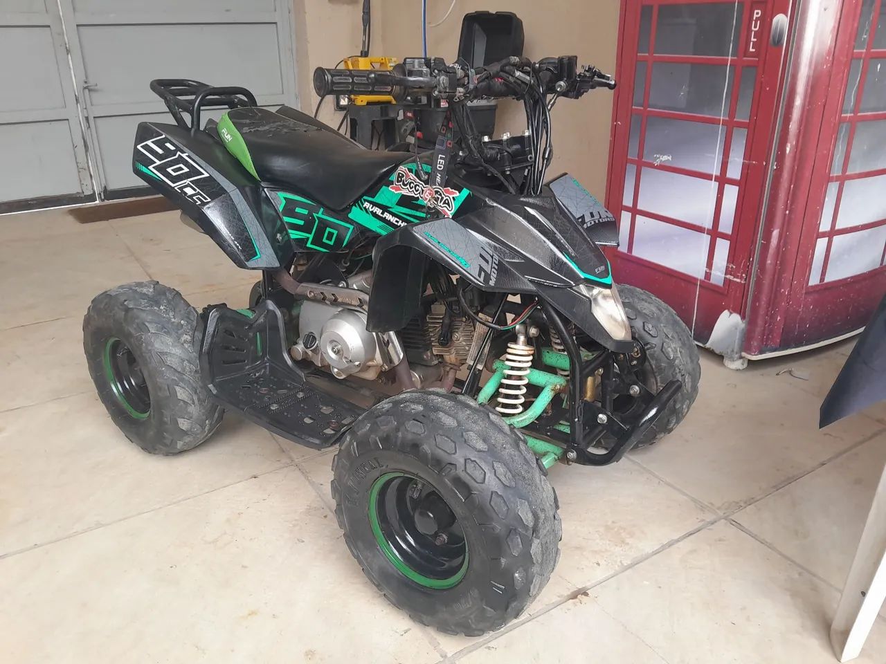 Quadriciculo advanche 90cc gasolina