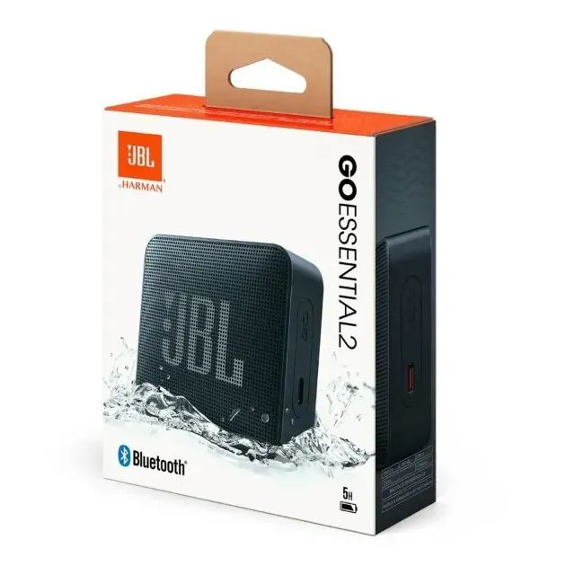 Caixa de Som Bluetooth Jbl Go Essential 2 Preto
