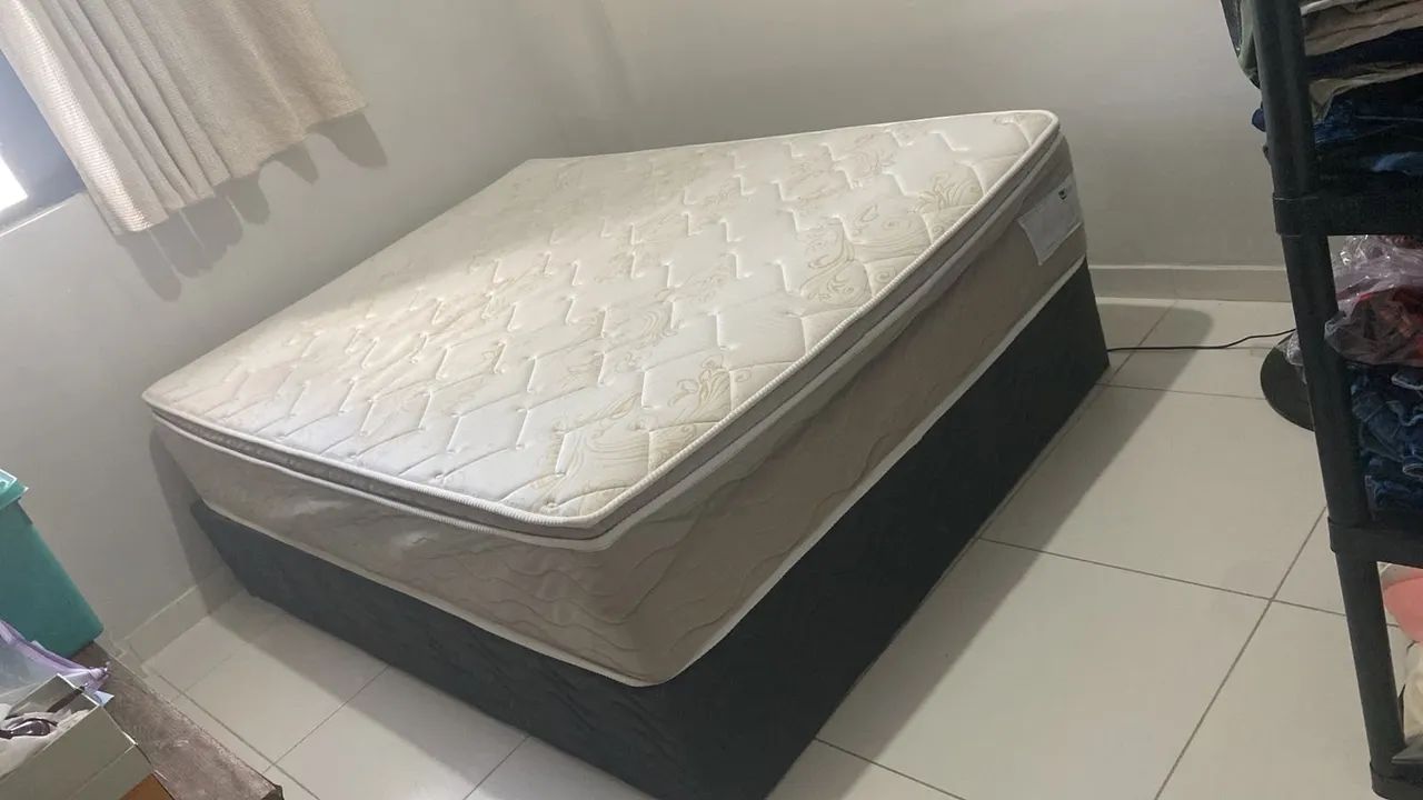 Colchao com box pillow top casal - Foto 4