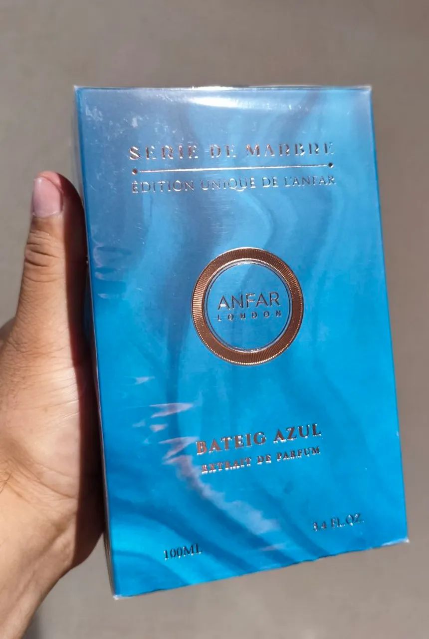 Perfume Árabe Anfar London Bateig Azul (Pacific Chill) 