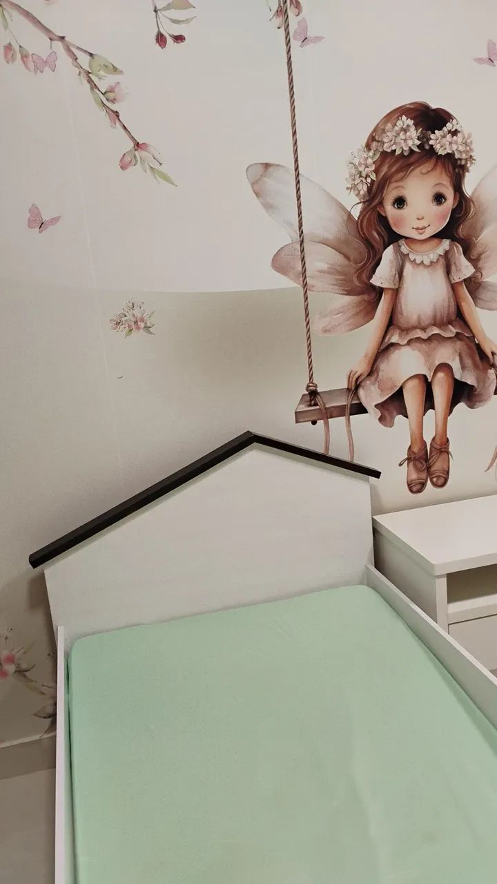 Semi Nova- Cama montessoriana solteiro casinha  - Foto 2