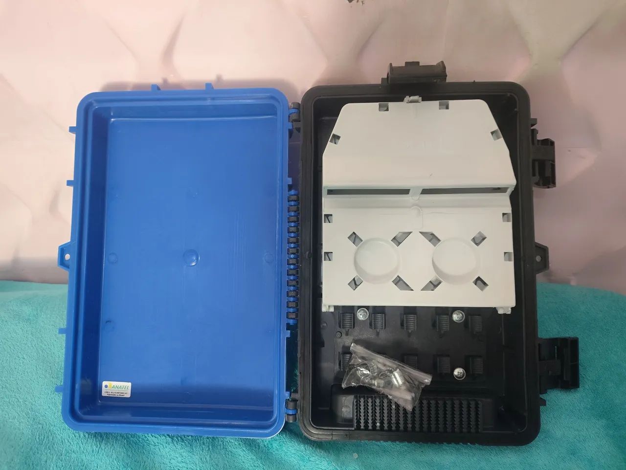 Caixa CTO P/ Terminação Óptica c/ Bandeja  - Foto 2