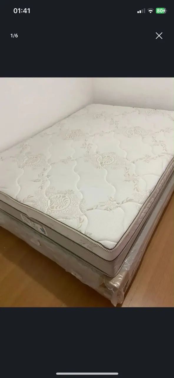 Cama box casal 
