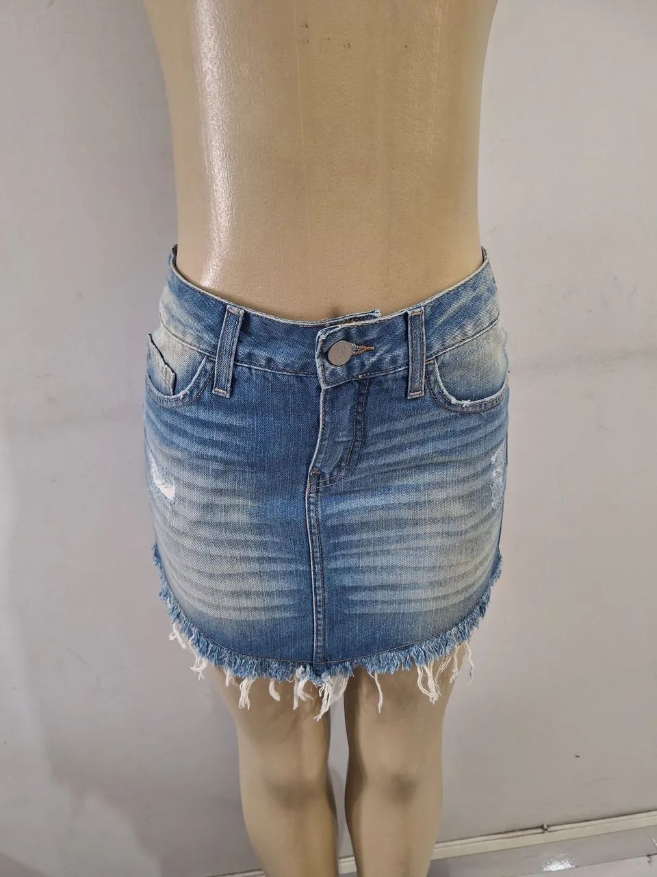 Saia jeans feminino guess - Foto 3