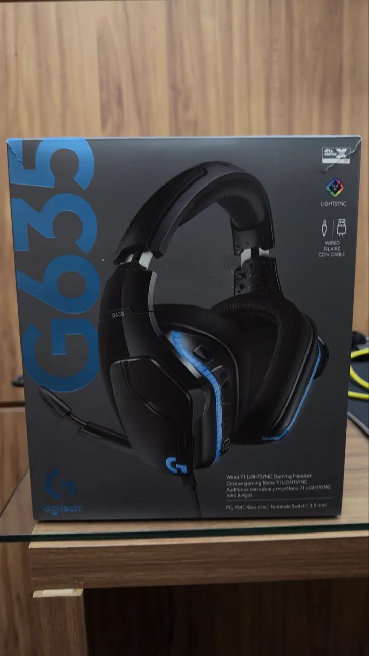 Headphone logitech G635