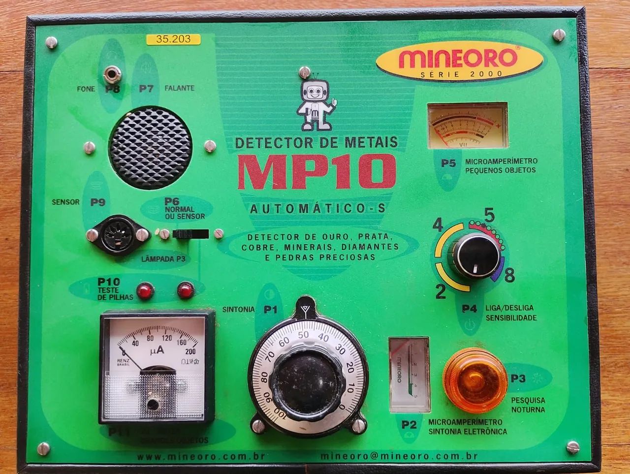 Detector Mineoro MP10.  - Foto 2