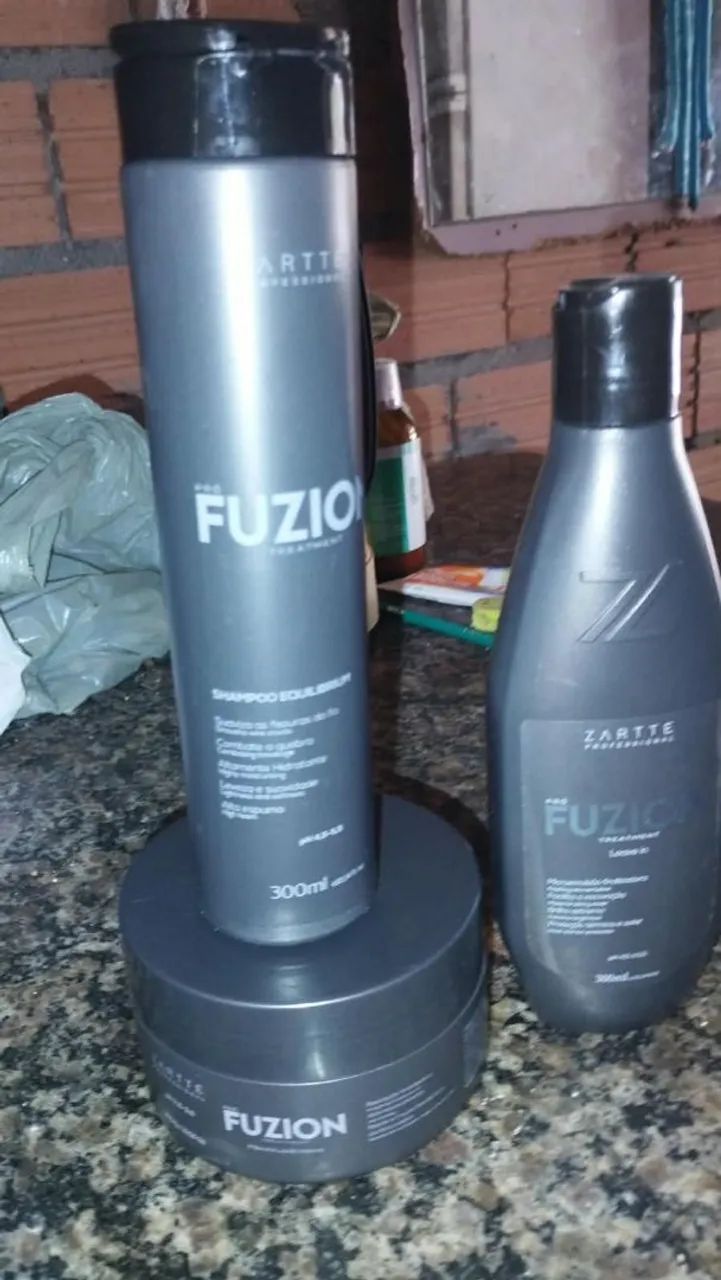 Produtos de cabelo da Zartte