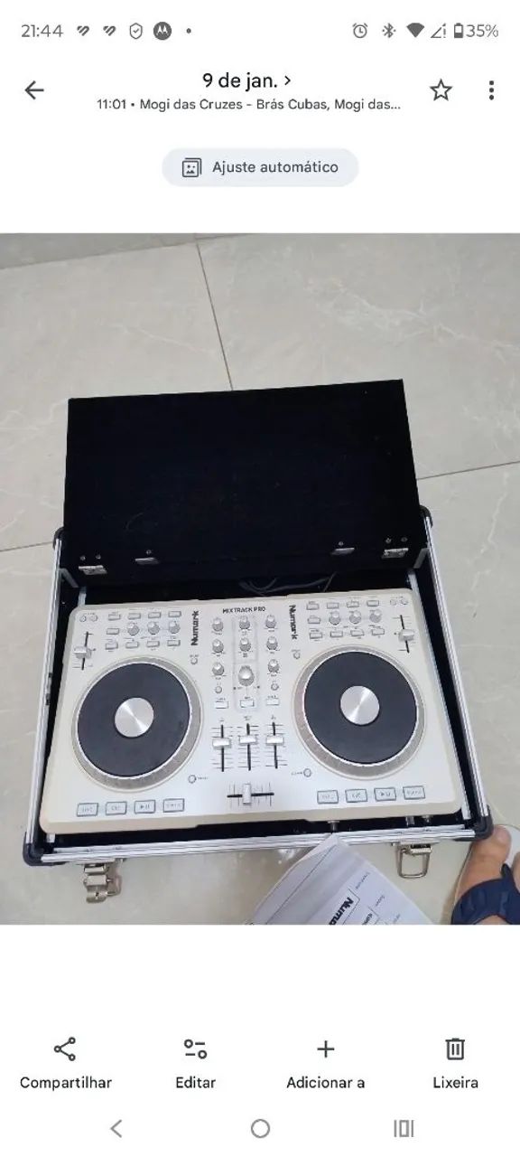 Controlador DJ Numark Mixtrack Pro + Case Rígido Maleta  - Foto 2
