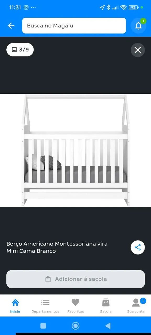 Vendo berço cama montessoriana 100% mdf - Foto 3