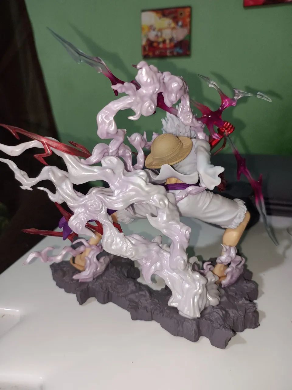 Action figure/Boneco - One Piece Luffy Gear 5 - Foto 4