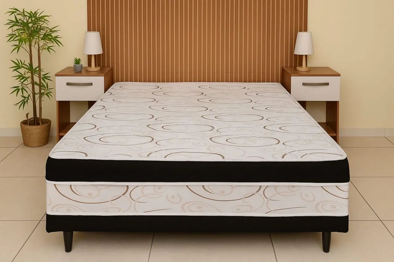 Cama box casal Dubai D28 / pague na entrega / entregamos em 24h - Foto 5