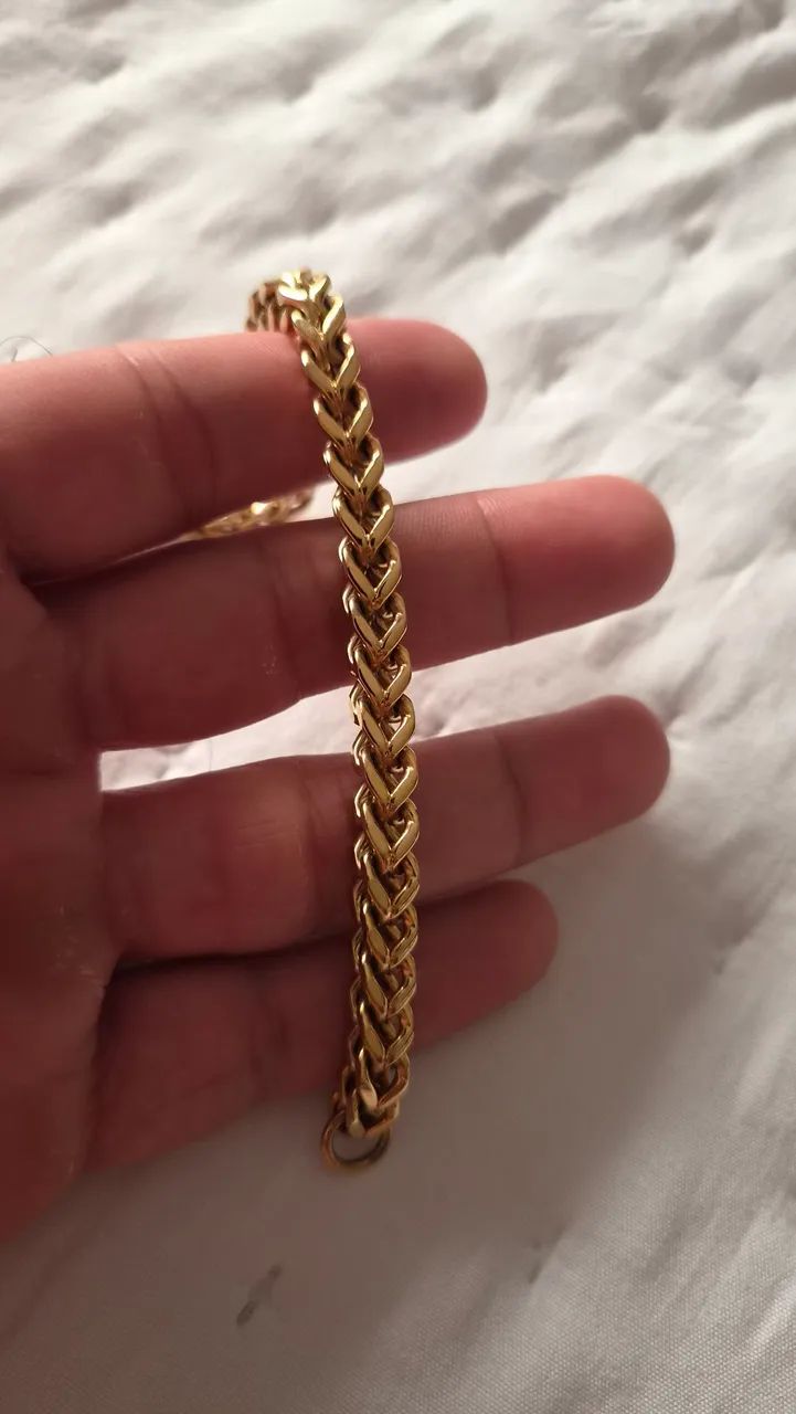 Pulseira invicta banhada a ouro 18K - Foto 2
