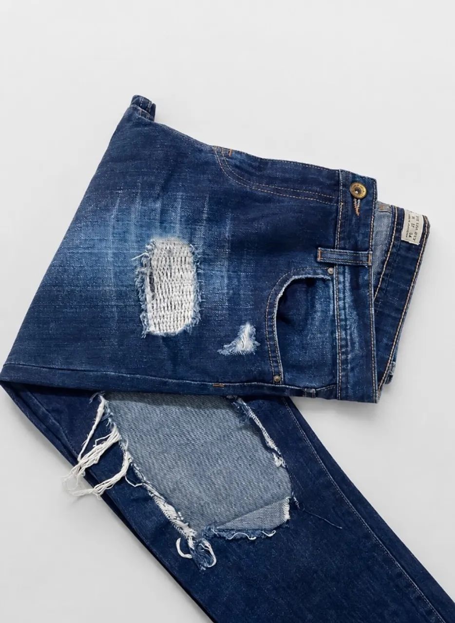 Calça Jeans 36 Zara  - Foto 2