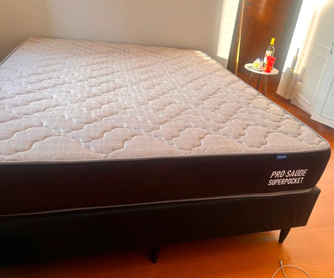 Cama Queen Pro Saude Superpocket Ortobom (Colchão + box) - Foto 2