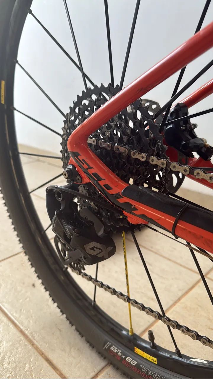 Scott Scale Carbon/ Sram GX/ Shimano XT/ Mavic Crossmax - Foto 3