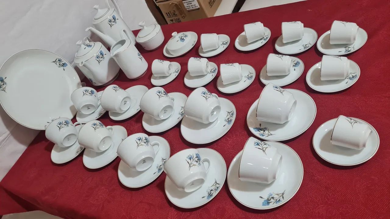 Jogo de chá e café 