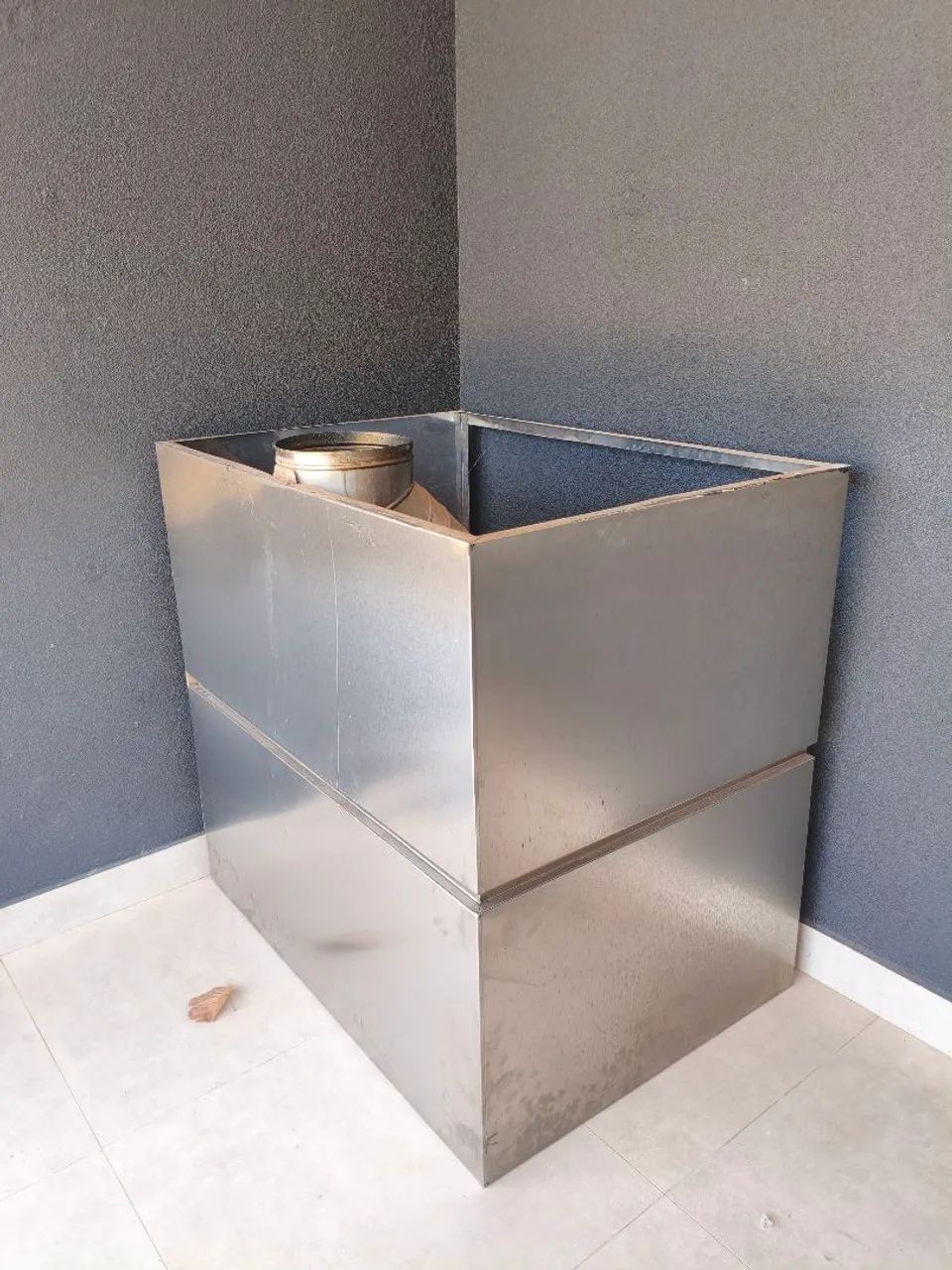 Coifa de inox