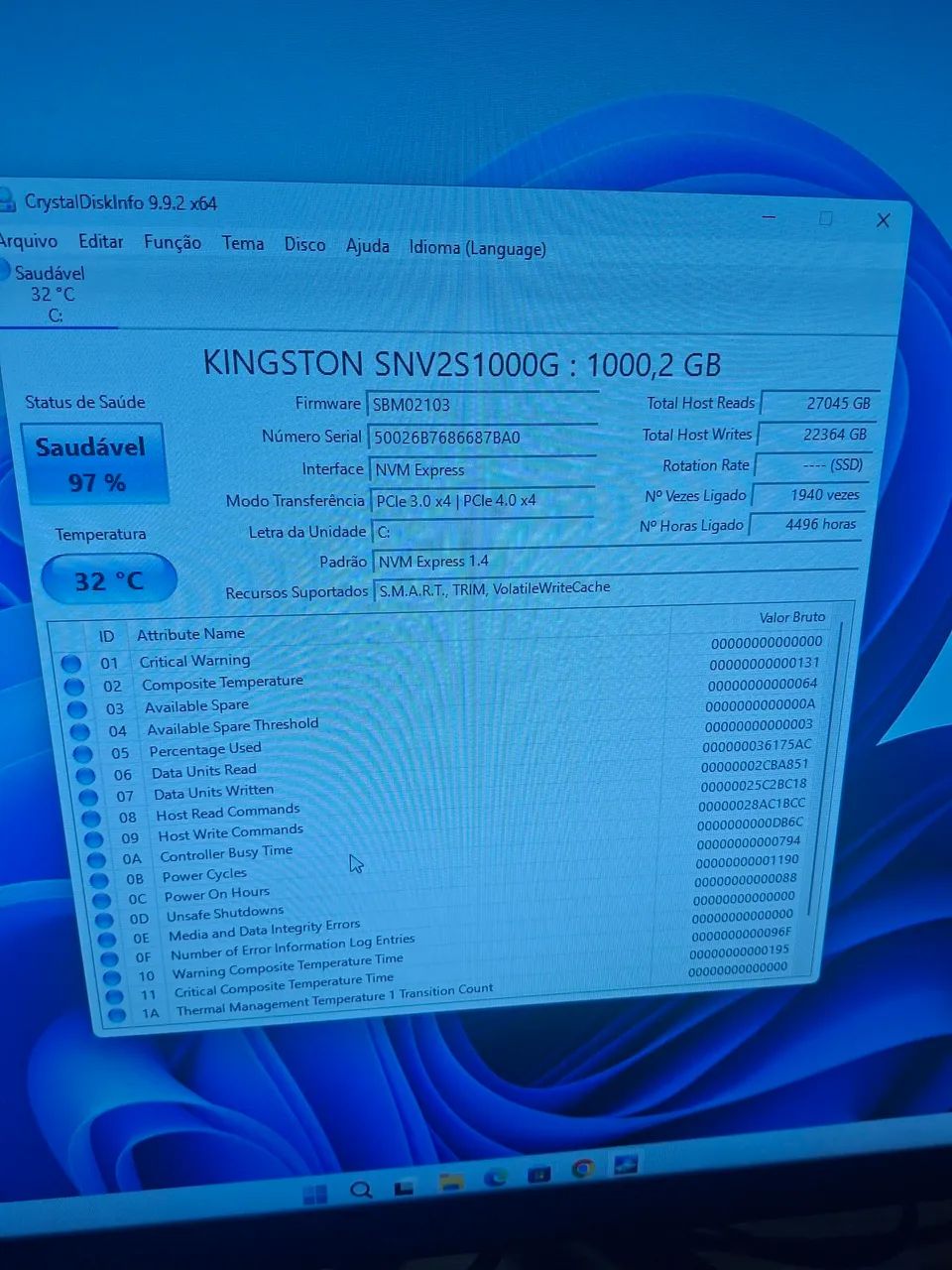 Nvme 1tb Kingston  - Foto 3