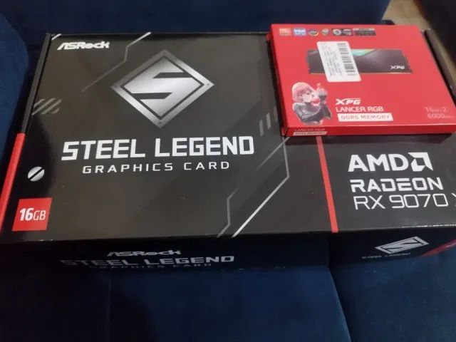 VENDO OU TROCO RX 9070XT+ KIT DDDR5 32GB XPG LANCER 6000MHZ