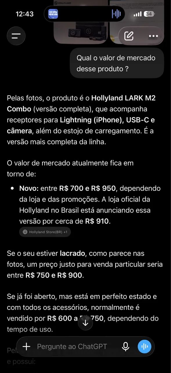 Microfone hollyland LARK M2 - Foto 5