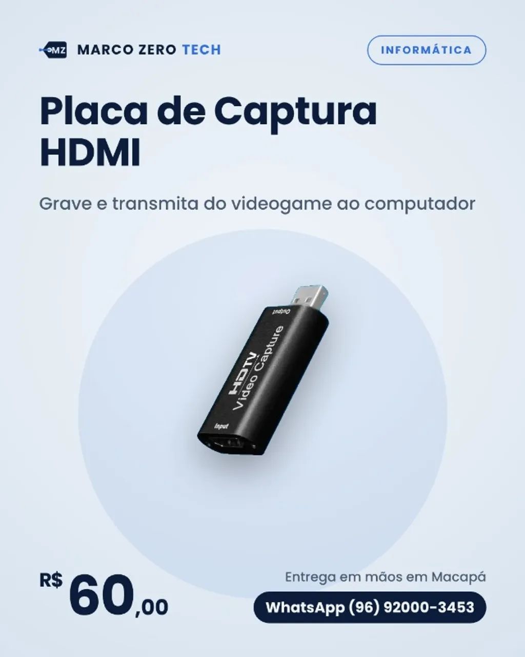 Placa de Captura HDMI