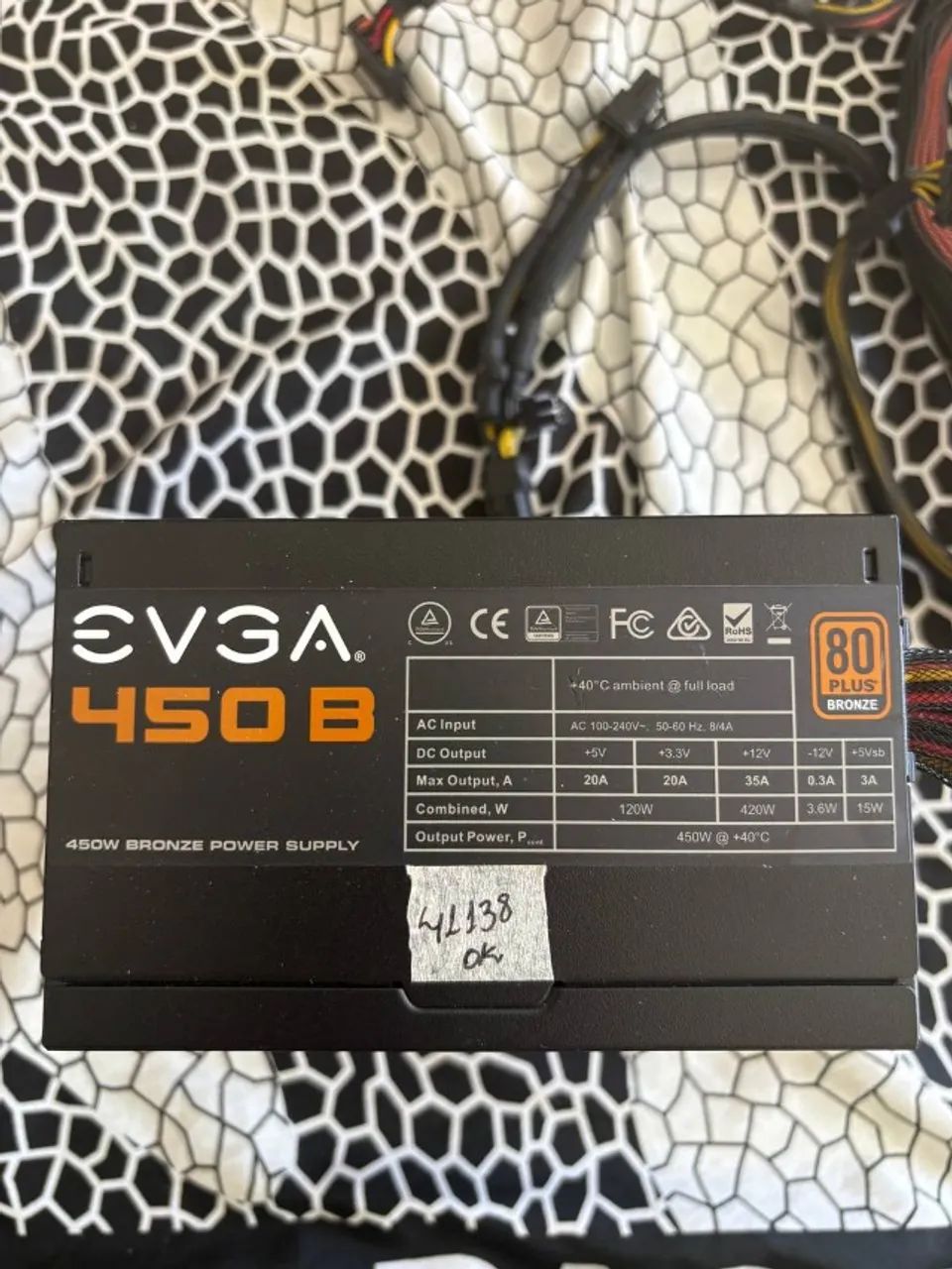 Fonte EVGA 450 B (450W) - Foto 2
