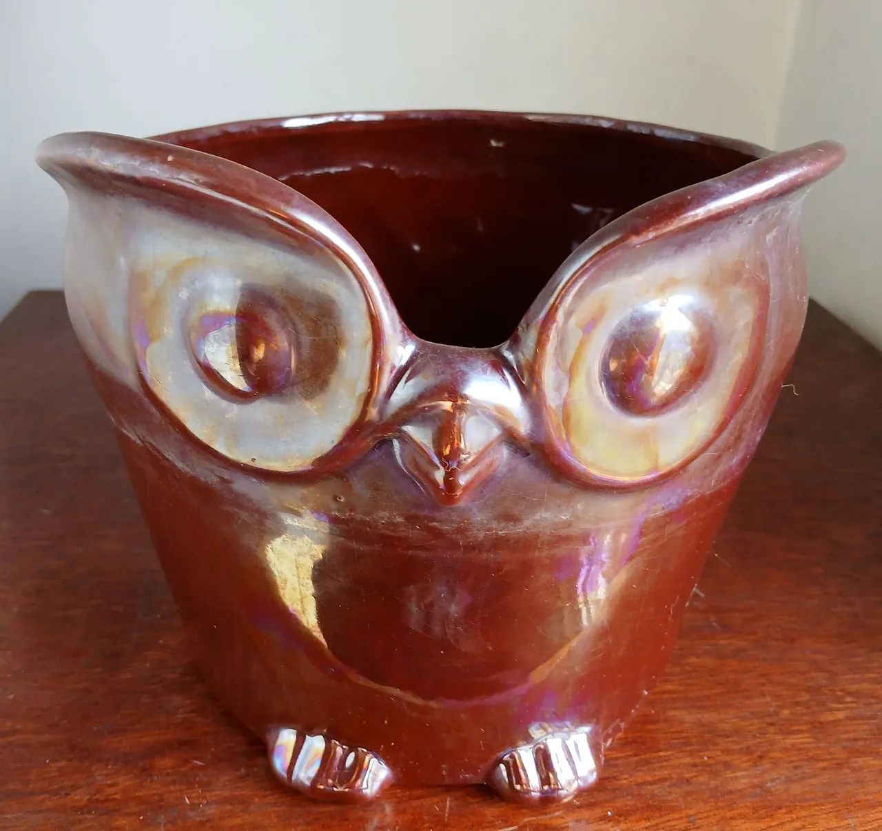 Vaso cerâmica coruja  - Foto 4