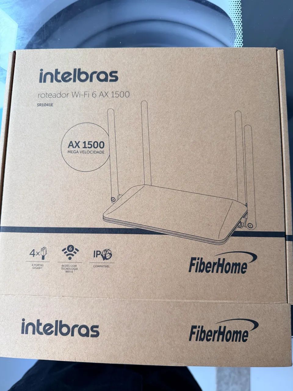 Roteador Intelbras AX 1500 wifi 6 - Foto 3