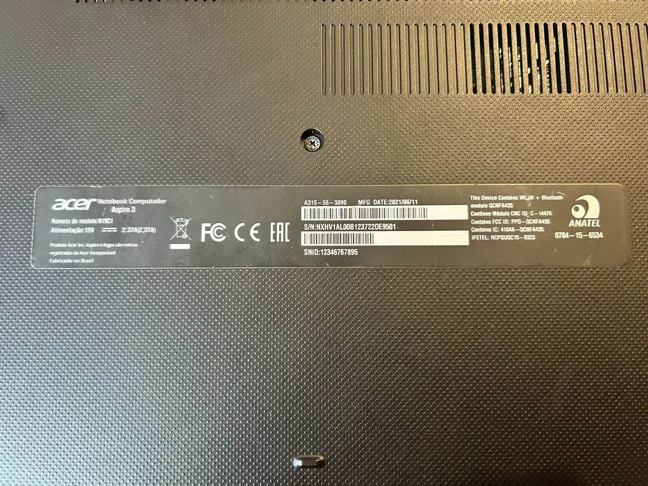 Vendo notebook 