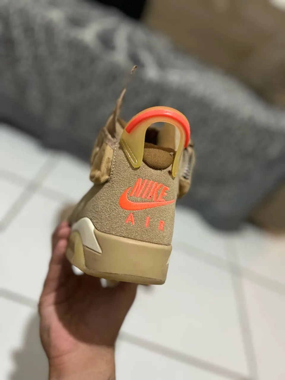 Jordan 6 Travis Scott British Khaki. - Foto 3